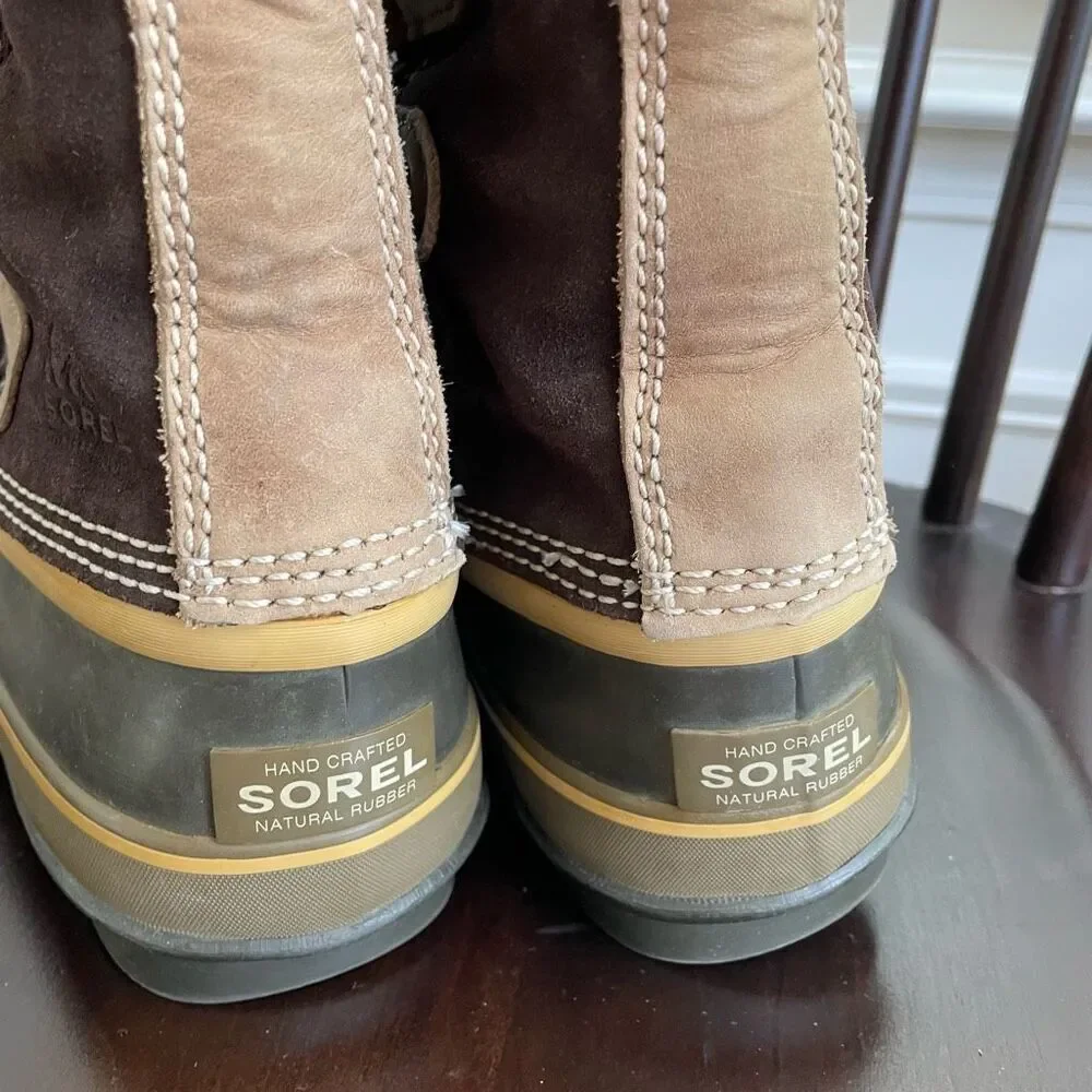 Sorel Joan of Arctic Waterproof Winter Snow Boot Quarry Faux Fur 8